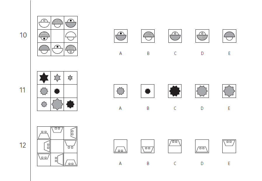 11+ NVR Matrices Paper 1 - 11+ Centre