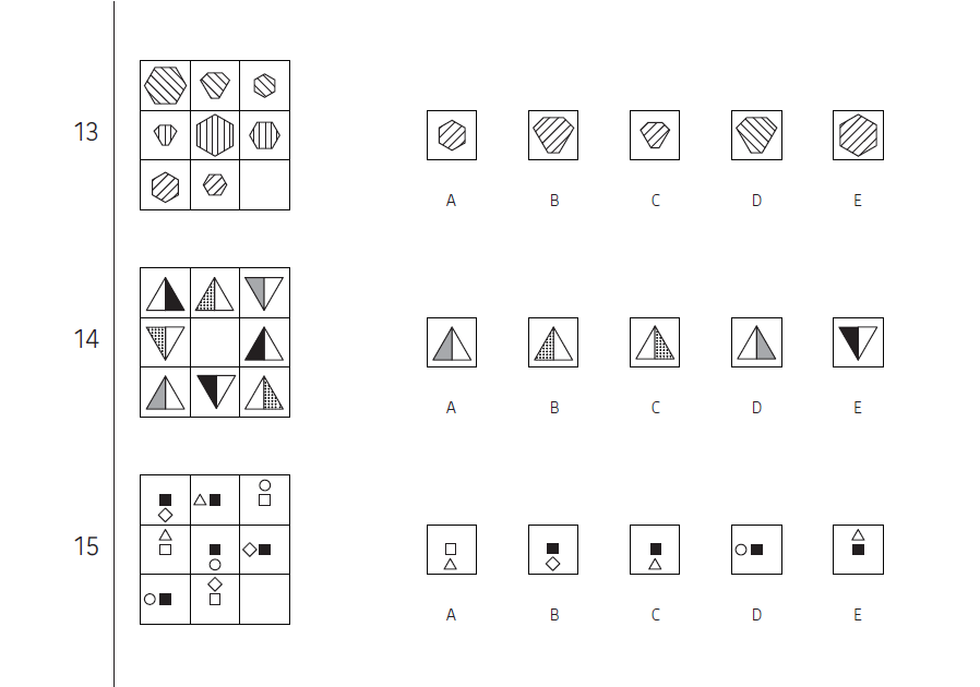 11+ NVR Matrices Paper 1 - 11+ Centre