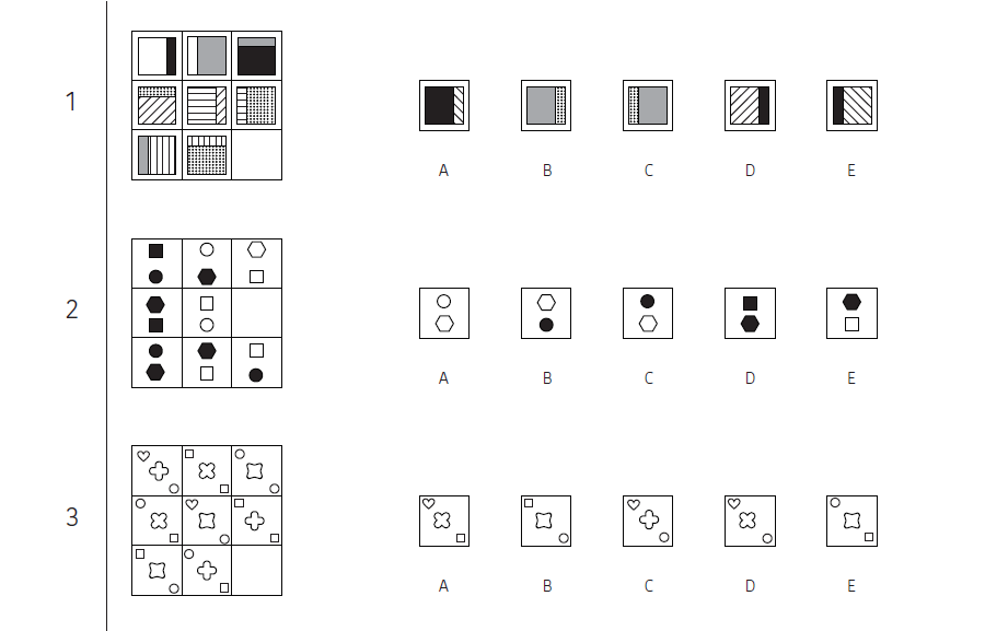 11+ NVR Matrices Paper 3 - 11+ Centre